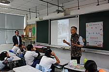 108學年度締結國外姐妹校暨國際筆友計畫~張一平先生蒞校交流